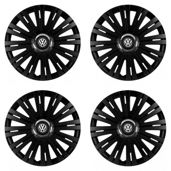 puklice pre VW (čierne) 14 ACTIVE RC BLACK