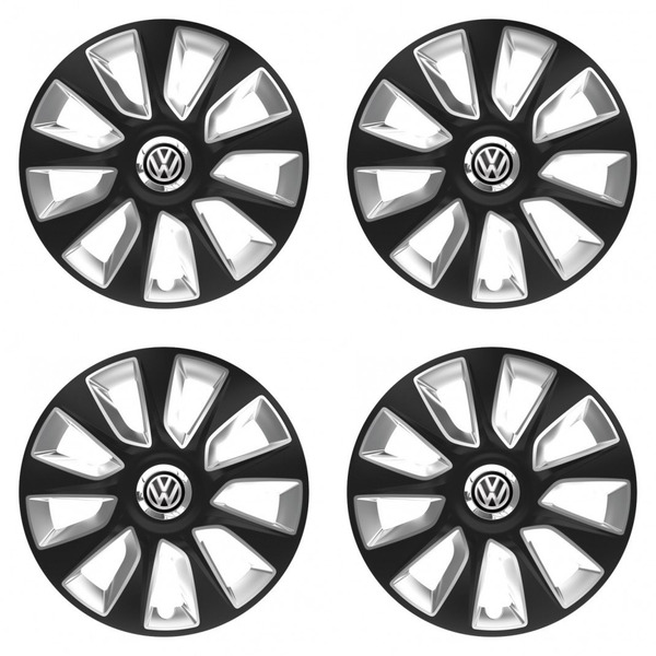 puklice pre VW (čierne) 17 STRATOS BS