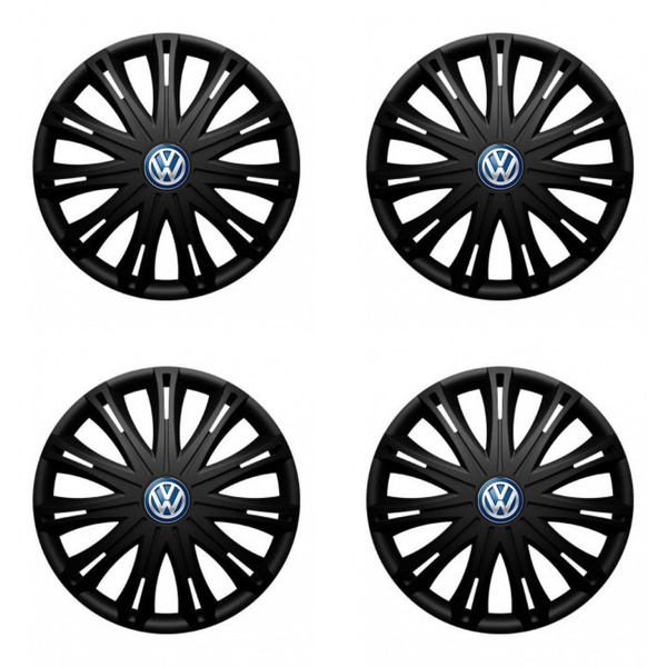 puklice pre VW (modré) 17 SPARK BLACK