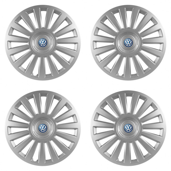 puklice pre VW (modré) 16 Luxury